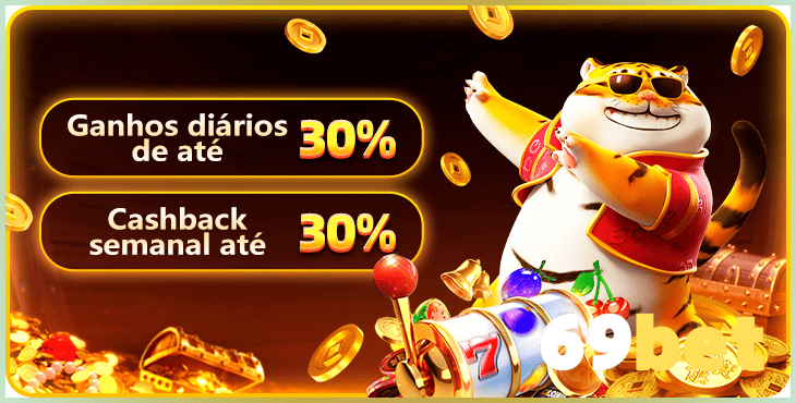 cashback de 30% promoções